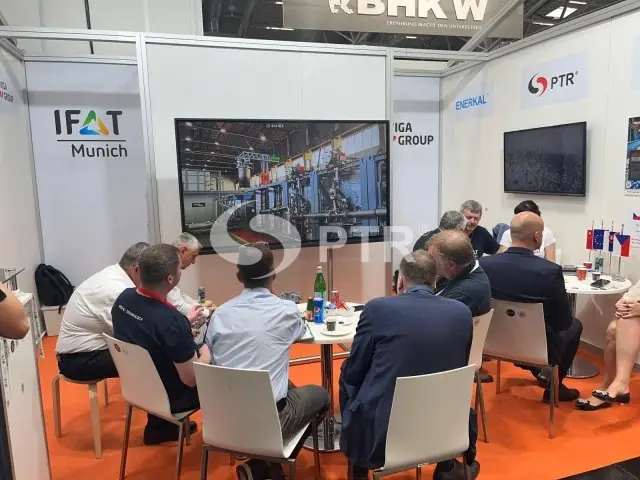 PTR technolgie na veletrhu IFAT24 vzbudila  opravdový zájem 